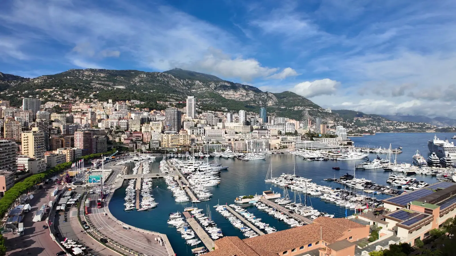 Port Hercule und Monte-Carlo in Monaco