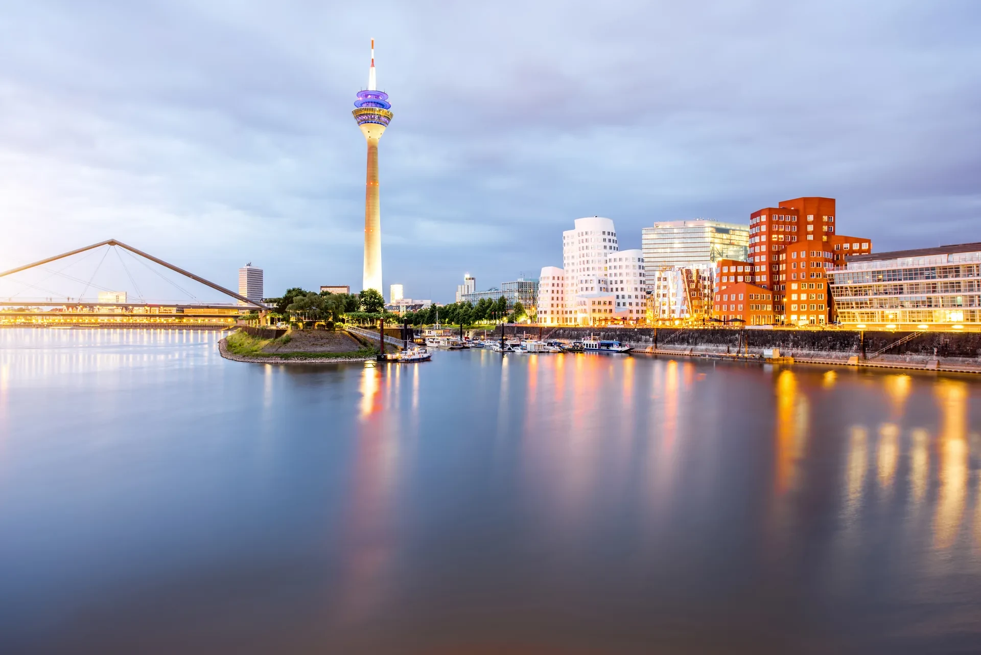 Die besten Restaurants und Bars in den luxuriösen Vierteln von Düsseldorf